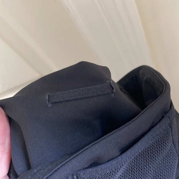 Lululemon - 7/8s Yoga Workout Leggings - Mesh - Black - Size 4 - Picture 14 of 15